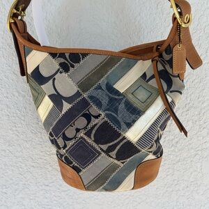 12213 Patchwork Shoulder Bag